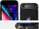 Spigen Etui Spigen Rugged Armor do Apple iPhone SE 2020 Matte Black + Szkło Alogy uniwersalny 5
