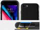 Spigen Etui Spigen Liquid Crystal do Apple iPhone 7/8/SE 2020 Matte Black + Szkło 3mk uniwersalny 7