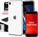Spigen Etui Spigen Liquid Crystal do Apple iPhone 7/8/SE 2020 Crystal Clear + Szkło 3mk uniwersalny 1