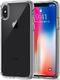 Spigen Etui Spigen Ultra hybrid Apple iPhone X / Xs Crystal Clear + Szkło Spigen uniwersalny 3