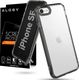 Ringke Etui Ringke Fusion do Apple iPhone 7/8/SE 2020 Smoke Black + Szkło Alogy uniwersalny 1