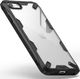 Ringke Etui Ringke Fusion X do Apple iPhone 7/8/SE 2020 Black + Szkło Alogy uniwersalny 3