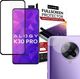 Alogy Szkło Alogy Full Glue do Xiaomi Redmi K30 Pro Czarne + 2x Szkło na obiektyw uniwersalny 1