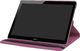 Etui na tablet 4kom.pl Etui Obrotowe 360 Huawei MediaPad T3 10 9.6'' Fioletowe + Szkło uniwersalny 5