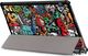 Etui na tablet Alogy Etui Alogy Book Cover Huawei MediaPad T5 10.1 Graffiti + Szkło uniwersalny 5