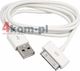 Kabel USB 4kom.pl USB-A - Apple 30-Pin 1 m Biały (455-uniw) 2