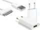 Ładowarka 4kom.pl Ładowarka sieciowa zasilacz + kabel usb iPhone 4 4s iPod 30pin uniwersalny 1