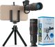 Apexel Apexel APL-T18ZJ Teleskopowy Obiektyw 18X zoom + Mini Statyw Tripod uniwersalny 1