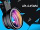 Apexel Apexel APL-0.45WM obiektyw do telefonu 2w1 0.45X Wide Angle 12.5X Makro uniwersalny 11