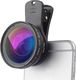 Apexel Apexel APL-0.45WM obiektyw do telefonu 2w1 0.45X Wide Angle 12.5X Makro uniwersalny 4