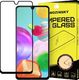 Wozinsky Wozinsky super wytrzymałe szkło hartowane Full Glue na cały ekran z ramką Case Friendly Samsung Galaxy A41 czarny 1