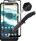 Szkło hartowane 5D HUAWEI P40 LITE E Full Glue czarne 2