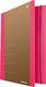 Donau Teczka z gumką DONAU Life, Karton, A4, 500gsm, 3-skrz., różowa 1
