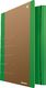 Donau Teczka z gumką DONAU Life, Karton, A4, 500gsm, 3-skrz., zielony 1