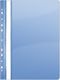 Donau Skoroszyt DONAU, PVC, A4, twardy, 150/160mikr., wpinany, niebieski () - 5901498037316 1