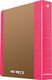 Segregator Donau Life 2-ringowy A4 50mm różowy (493172) 1
