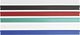Donau Listwa zaciskająca DONAU, PVC, A4, 8mm, do 80 kartek, niebieska 1