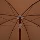 vidaXL Parasol na stalowym słupku, 180 cm, kolor taupe 4