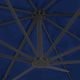 vidaXL Parasol wiszący z aluminiowym słupkiem, 4x3 m, błękit lazur 1