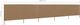 vidaXL Parawan 5-skrzydłowy z tkaniny, 600x80 cm, taupe 5