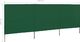 vidaXL Parawan 3-skrzydłowy z tkaniny, 400x160 cm, zielony 5