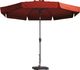 Madison Madison Parasol Flores, 300 cm, okrągły, ceglana czerwień 1
