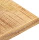 vidaXL Blat stołu, lite drewno mango, 25-27 mm, 70x70 cm 5