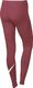 Nike Legginsy damskie Nike Club Logo 2 bordowe 815997 897 1