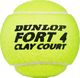 Dunlop Piłki do tenisa ziemnego Dunlop Fort Clay Court 4szt 1