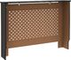 vidaXL VidaXL Osłona na kaloryfer, czarna, 112x19x81 cm, MDF 4
