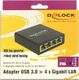 Karta sieciowa Delock DeLOCK USB3.0 Adapter> 4 x Gigabit LAN 5