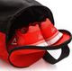 Meteor Torba fitness Siggy 25 l czarna/czerwona 2