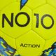 NO10 Piłka ręczna Action Ladies roz. 2 żółto-niebiesko-czarna 1