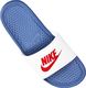 Nike Klapki męskie Benassi Jdi Slide białe r. 47.5 (343880-410) 2