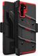 Zizo Zizo Bolt Cover - Pancerne etui Samsung Galaxy Note 10 oraz podstawka uchwyt do paska (Black/Red) 6