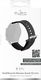 Puro PURO ICON Multibrand Wristband Uniwersalny pasek smartwatch 22 mm (S/M M/L) (czarny) 1