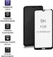 Qoltec Hartowane szkło ochronne PREMIUM do Huawei Y7 Prime Pro | 6D | PEŁNE | CZARNE 3
