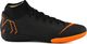 Nike Czarno-pomarańczowe buty piłkarskie na halę Nike Mercurial Superfly Academy IC AH7369-081 46 3