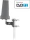 Antena RTV Sencor Antena zewnętrzna SDA 502 DVB-T2/T Zysk 20dB,Imp 75OHm, 4G LTE-SDA 502 2