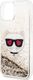 Karl Lagerfeld Karl Lagerfeld KLHCN61LCGLGO iPhone 11 hardcase złoty/gold Glitter Choupette 5