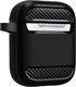 Spigen Etui ochronne Rugged Armor do AirPods 1/2 czarne 4