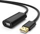 Kabel USB Ugreen USB-A - USB-A 15 m Czarny (UGR405BLK) 2