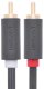 Kabel Ugreen RCA (Cinch) x2 - RCA (Cinch) x2 1m czarny (30747) 2