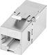 Lanberg ŁĄCZNIK KEYSTONE GNIAZDO RJ45->RJ45 FTP KAT6 90 ZŁĄCZKA SIECIOWA LANBERG 1