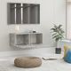 vidaXL Szafka pod TV, szarość betonu, 80x30x30 cm, płyta wiórowa 3