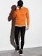 Ombre Bluza męska pomarańczowa r. XXL (B978) 2