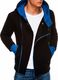 Ombre Bluza męska czarna r. M (B297) 2