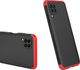 GKK GKK 360 Protection Case etui na całą obudowę przód + tył Huawei P40 Lite / Nova 7i / Nova 6 SE czarno-czerwony 1