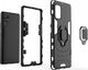 Hurtel Ring Armor pancerne hybrydowe etui pokrowiec + magnetyczny uchwyt Samsung Galaxy A71 5G czarny 4