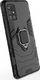 Hurtel Ring Armor pancerne hybrydowe etui pokrowiec + magnetyczny uchwyt Samsung Galaxy A71 5G czarny 6